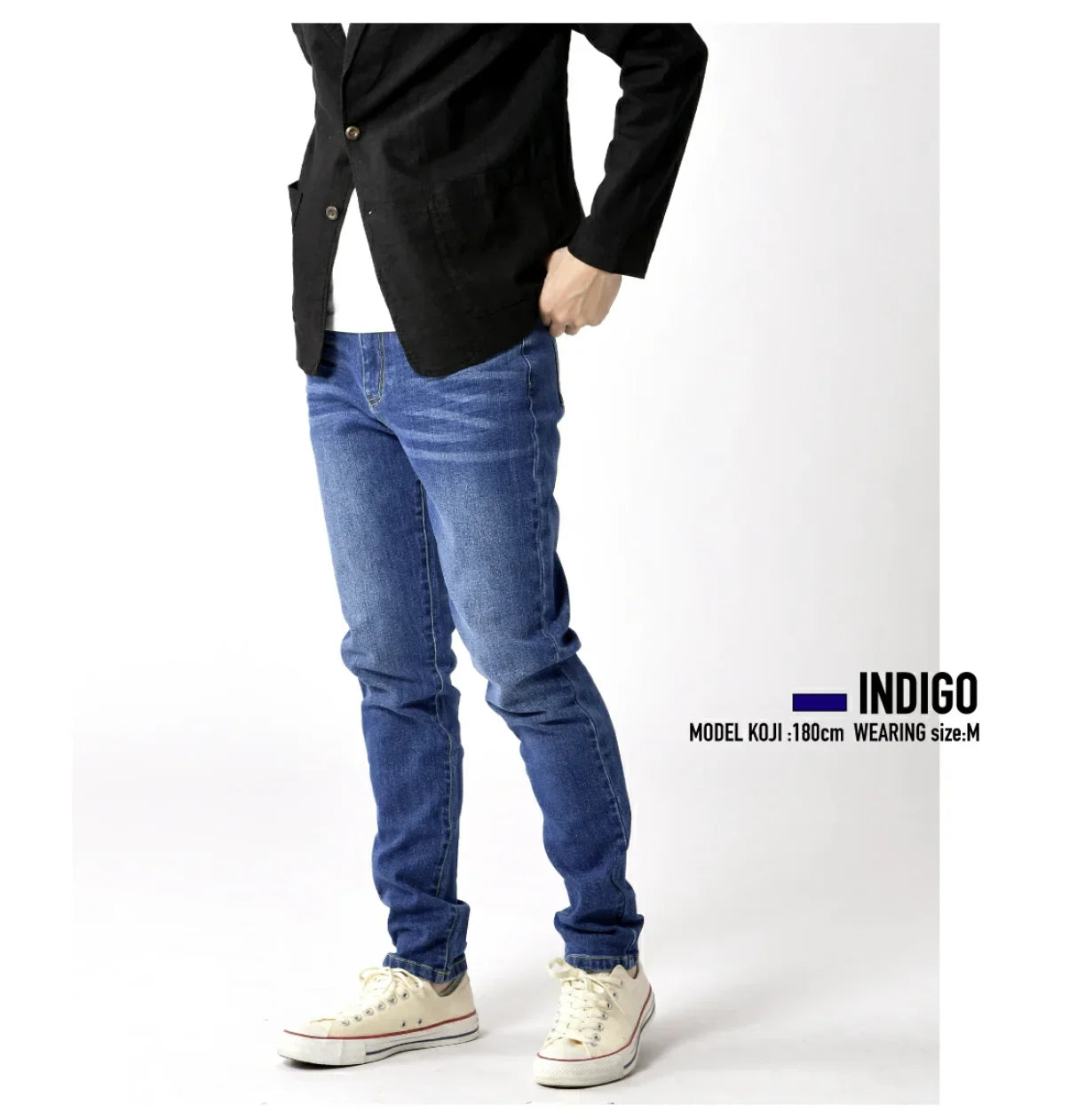 🌟數量有限 售完即止🌟日本直送Denim Back Ruched Jeans - HLY &amp; CHOCCICO