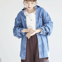 日本直送Denim Western Big Shirt - HLY & CHOCCICO