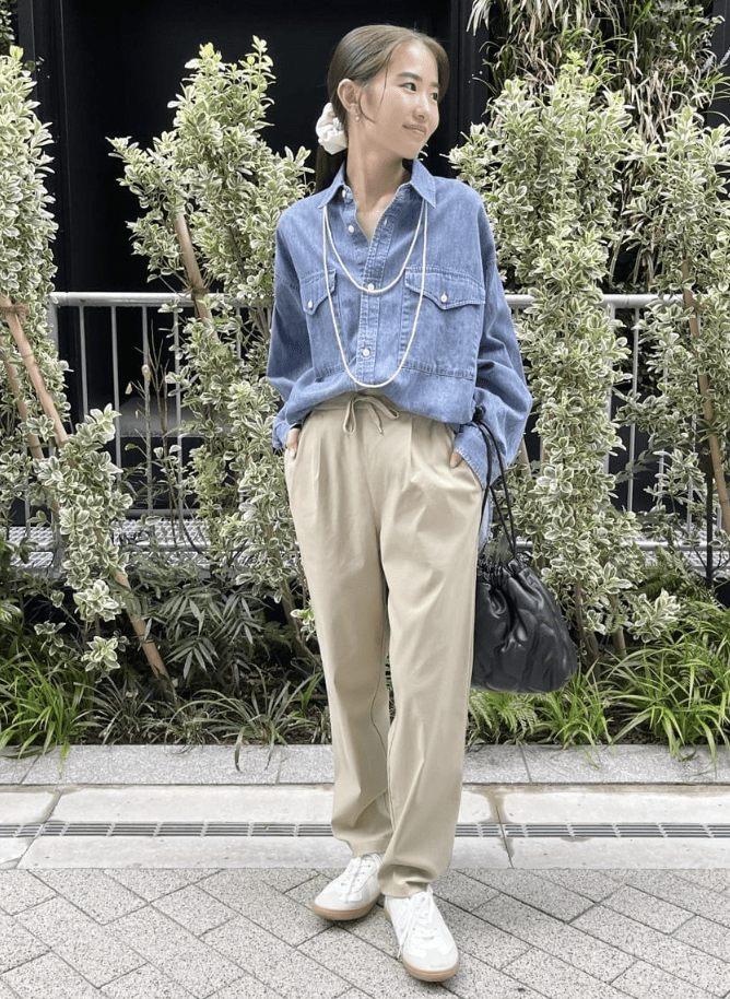 日本直送Denim Western Big Shirt - HLY & CHOCCICO