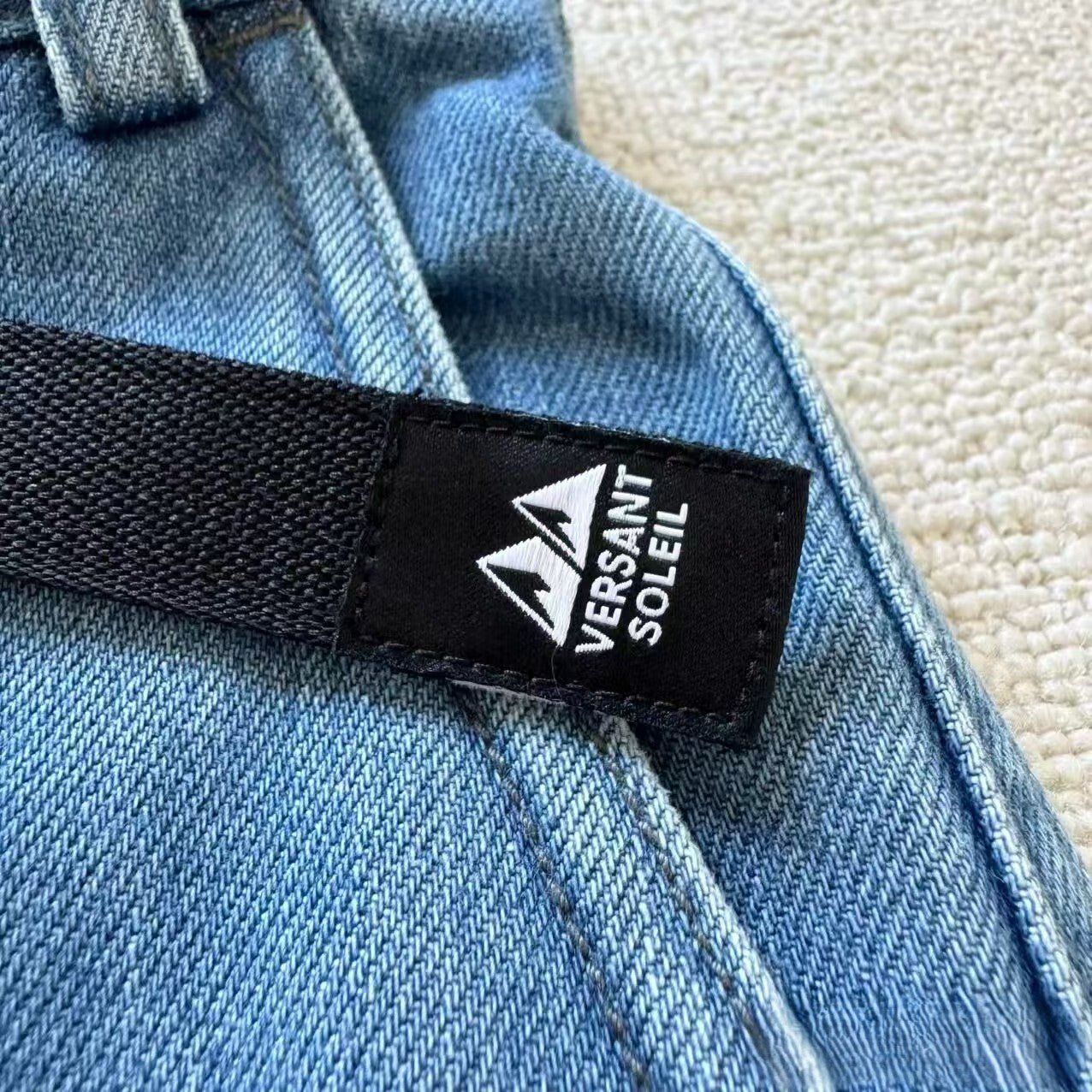 Denim Wide Tapered Field Pants HLY & CHOCCICO
