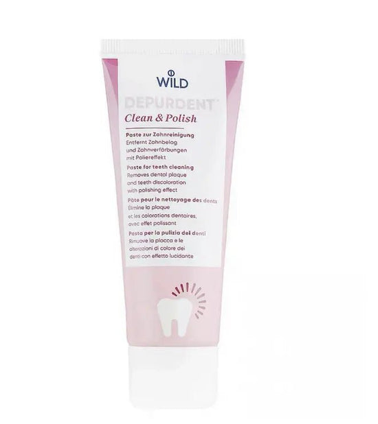 New version⭐Made in Switzerland🇨🇭Depurdent stain removal whitening and polishing toothpaste 75 ml⭐ Pure plant formula🌱