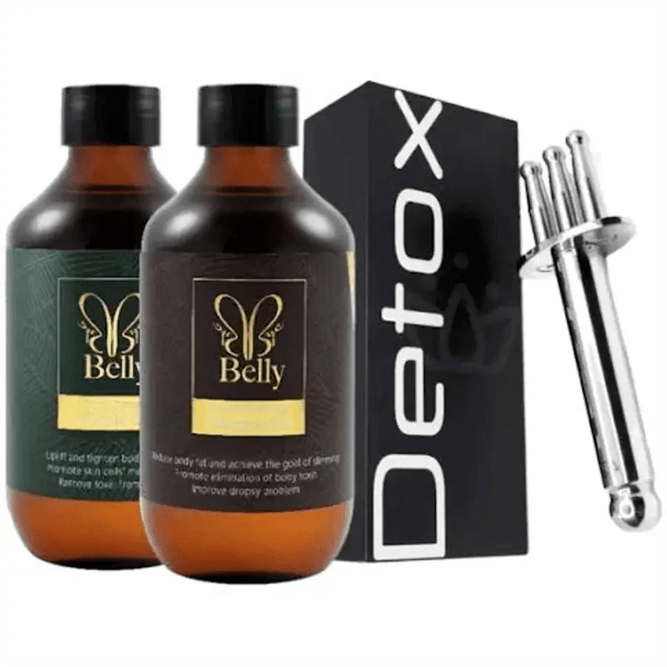 Detox 磁叉甩脂排毒導入棒/ 法國 ByeBye Belly Miracle Oil 奇蹟瘦身油 300ML - HLY &amp; CHOCCICO