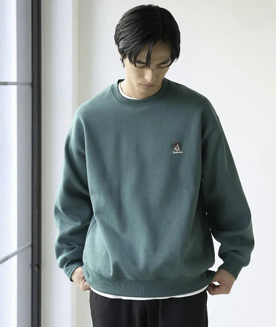 日本直送Dog Shishu Crew Neck Sweatshirt - HLY &amp; CHOCCICO