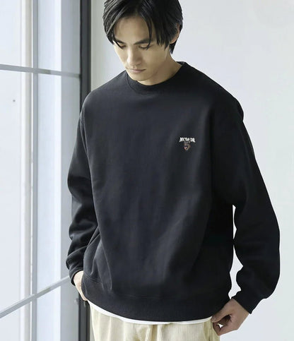 日本直送Dog Shishu Crew Neck Sweatshirt - HLY &amp; CHOCCICO