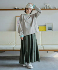 日本直送Drawstring pocket gathered skirt - HLY & CHOCCICO