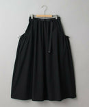 日本直送Drawstring pocket gathered skirt - HLY & CHOCCICO