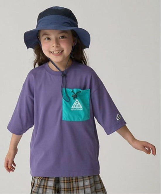 日本直送Drawstring pocket T-shirt