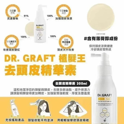 韓國🇰🇷Dr.GRAFT 植髮皇 孕育洗頭水300ml/ 孕育精華100ml - HLY &amp; CHOCCICO