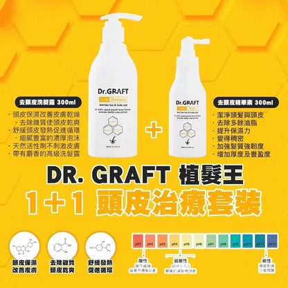 韓國🇰🇷Dr.GRAFT 植髮皇 孕育洗頭水300ml/ 孕育精華100ml - HLY &amp; CHOCCICO