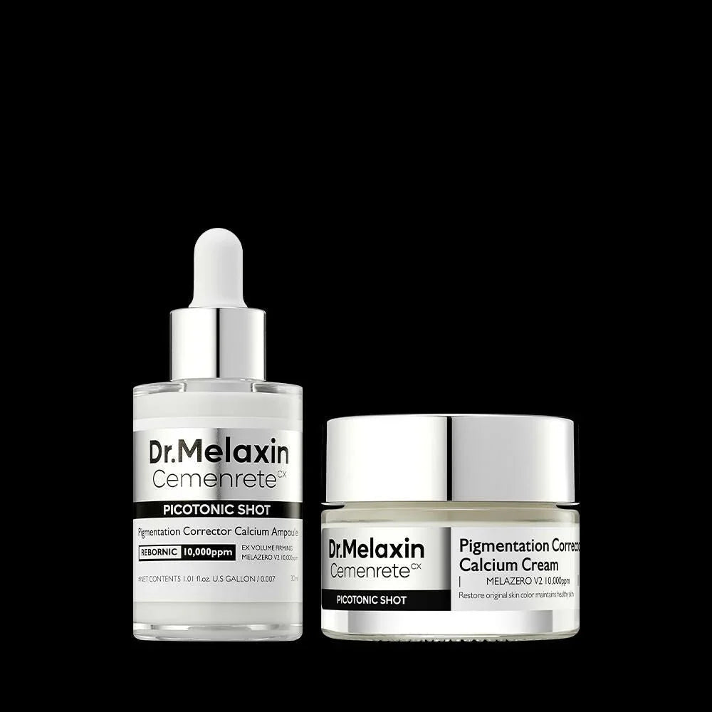 Dr.Melaxin Cemenrete 鈣因子皮秒煥膚系列 面霜25g/ 精華 30ml - HLY &amp; CHOCCICO