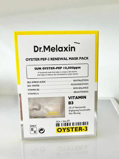 Dr.Melaxin Oyster 逆齡再生保濕面膜 5片 - HLY &amp; CHOCCICO