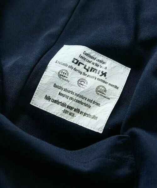 日本直送Drymix Dry Mix Relax Fit Side Pocket Crew Neck Tee