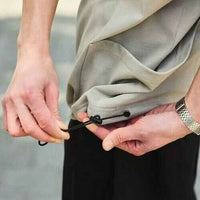 日本直送Drymix Dry Mix Relax Fit Side Pocket Crew Neck Tee