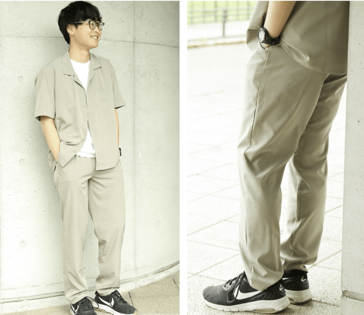 日本直送 Easy Pants系列涼感彈力速亁褲 HLY & CHOCCICO