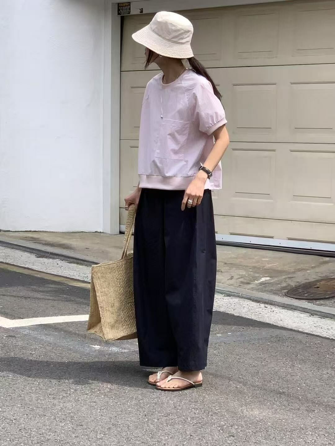 韓國直送Elegant Flow Pants - HLY & CHOCCICO