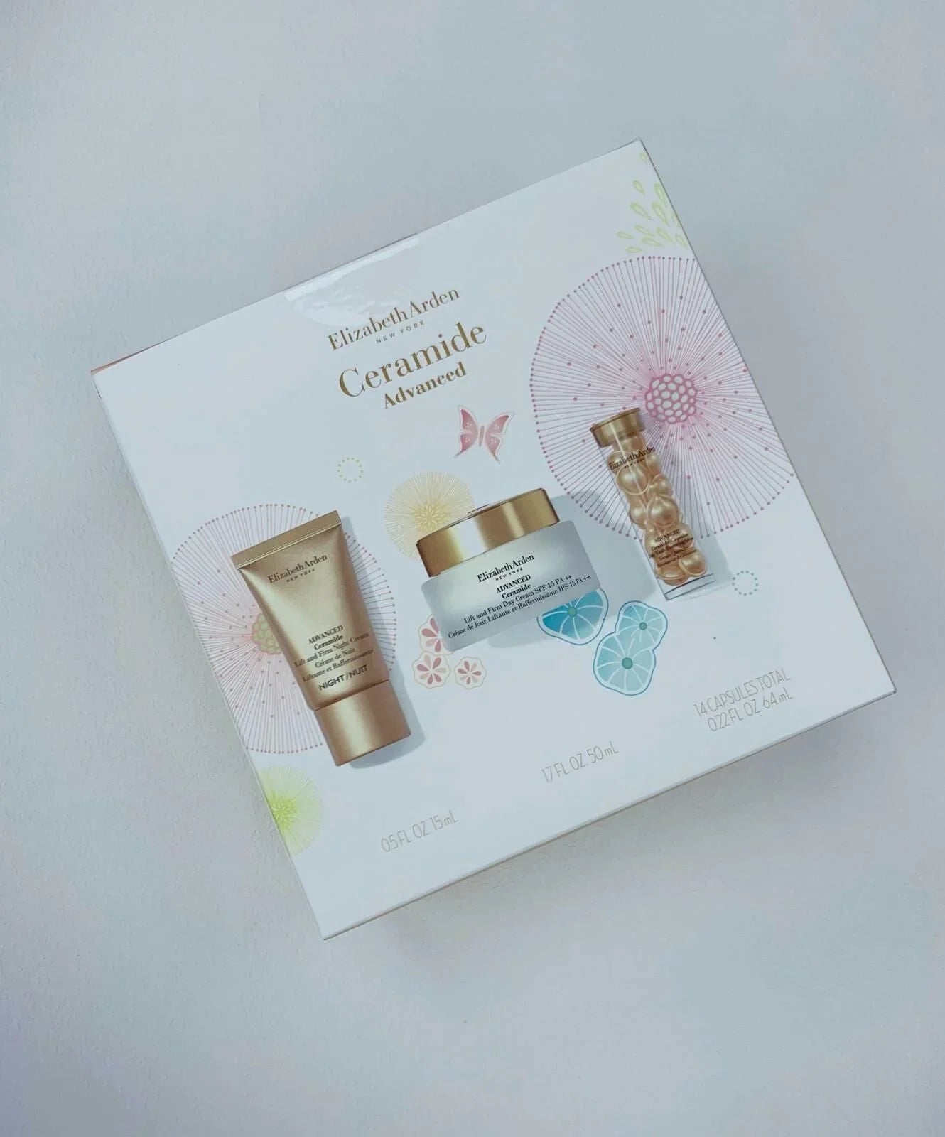Elizabeth Arden Ceramide Lift &amp; Firm Set 伊麗莎白雅頓金膠護膚品組合3件套 - HLY &amp; CHOCCICO