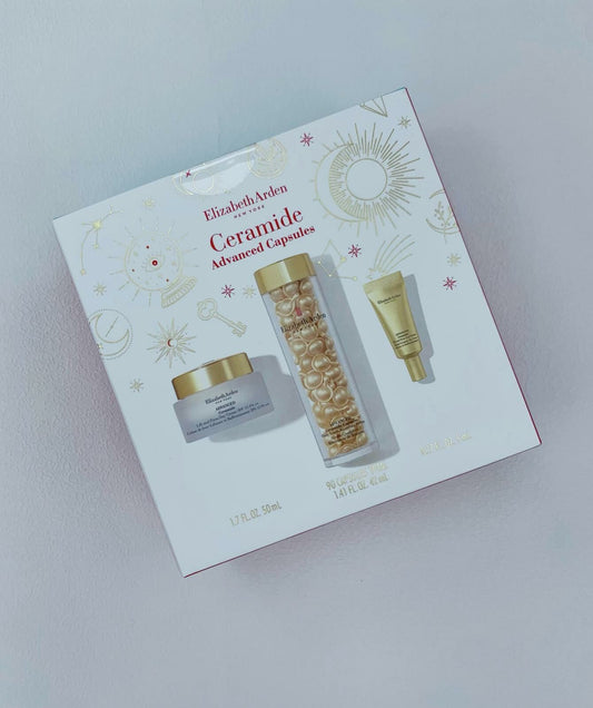 Elizabeth Arden Estuche de regalo Ceramide Set 雅頓普拉提日霜3件套 HLY & CHOCCICO