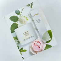 ELIZABETH ARDEN WHITE TEA Set伊麗莎白雅頓白茶2件套:白茶淡香100ml+白茶身體霜400ml HLY & CHOCCICO