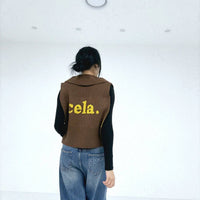 韓國直送Embroidered Vest - HLY & CHOCCICO