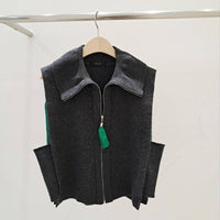 韓國直送Embroidered Vest - HLY & CHOCCICO