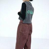 韓國直送Embroidered Vest - HLY & CHOCCICO