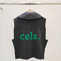 韓國直送Embroidered Vest - HLY & CHOCCICO