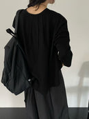 韓國直送Essential Layered Sweat／ Silk Flow Skirt - HLY & CHOCCICO