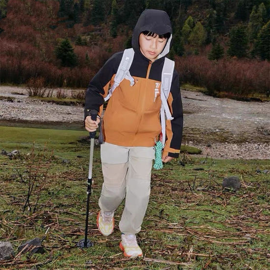 Fila兒童三防衝鋒衣外套