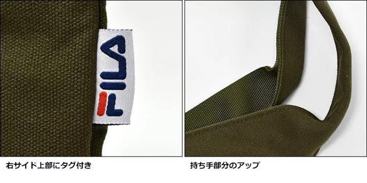 日本直送Fila Canvas Tote Bag - HLY &amp; CHOCCICO