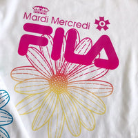 FILA x MARDI Kids Tee - HLY & CHOCCICO