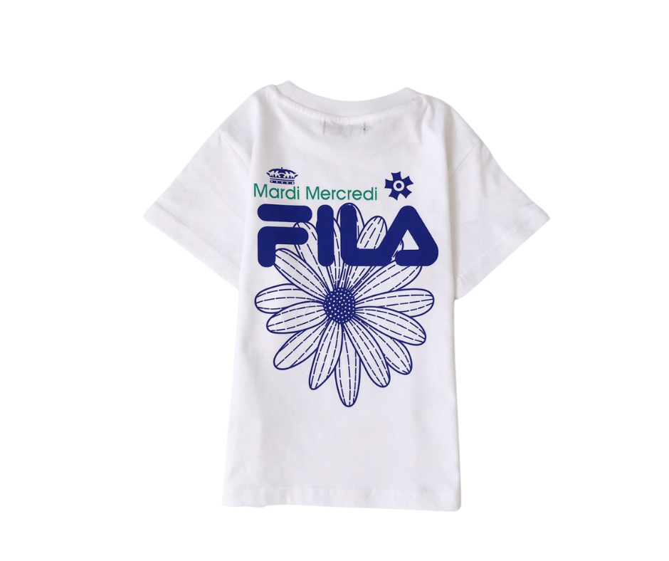 FILA x MARDI Kids Tee 聯名印花兒童短袖 - HLY & CHOCCICO