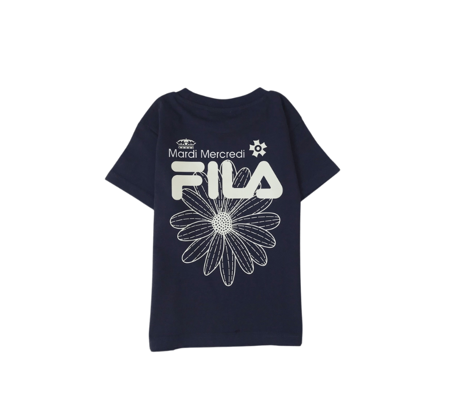 FILA x MARDI Kids Tee 聯名印花兒童短袖 - HLY & CHOCCICO