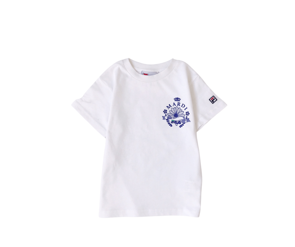 FILA x MARDI Kids Tee 聯名印花兒童短袖 - HLY & CHOCCICO