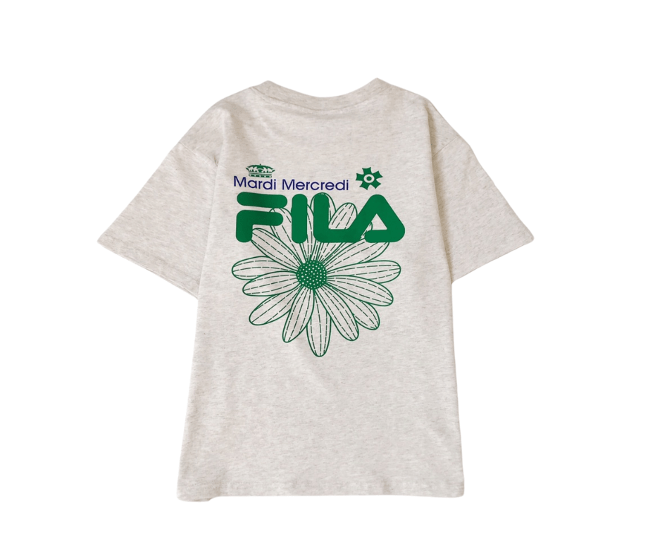 FILA x MARDI Kids Tee 聯名印花兒童短袖 - HLY & CHOCCICO