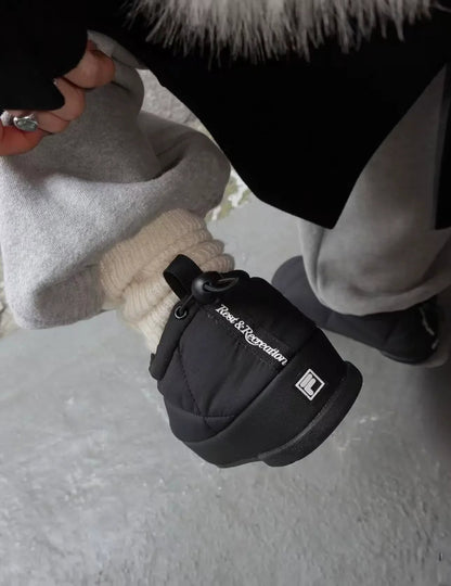 韓國直送Fila X R &amp; R Puffer Low - HLY &amp; CHOCCICO