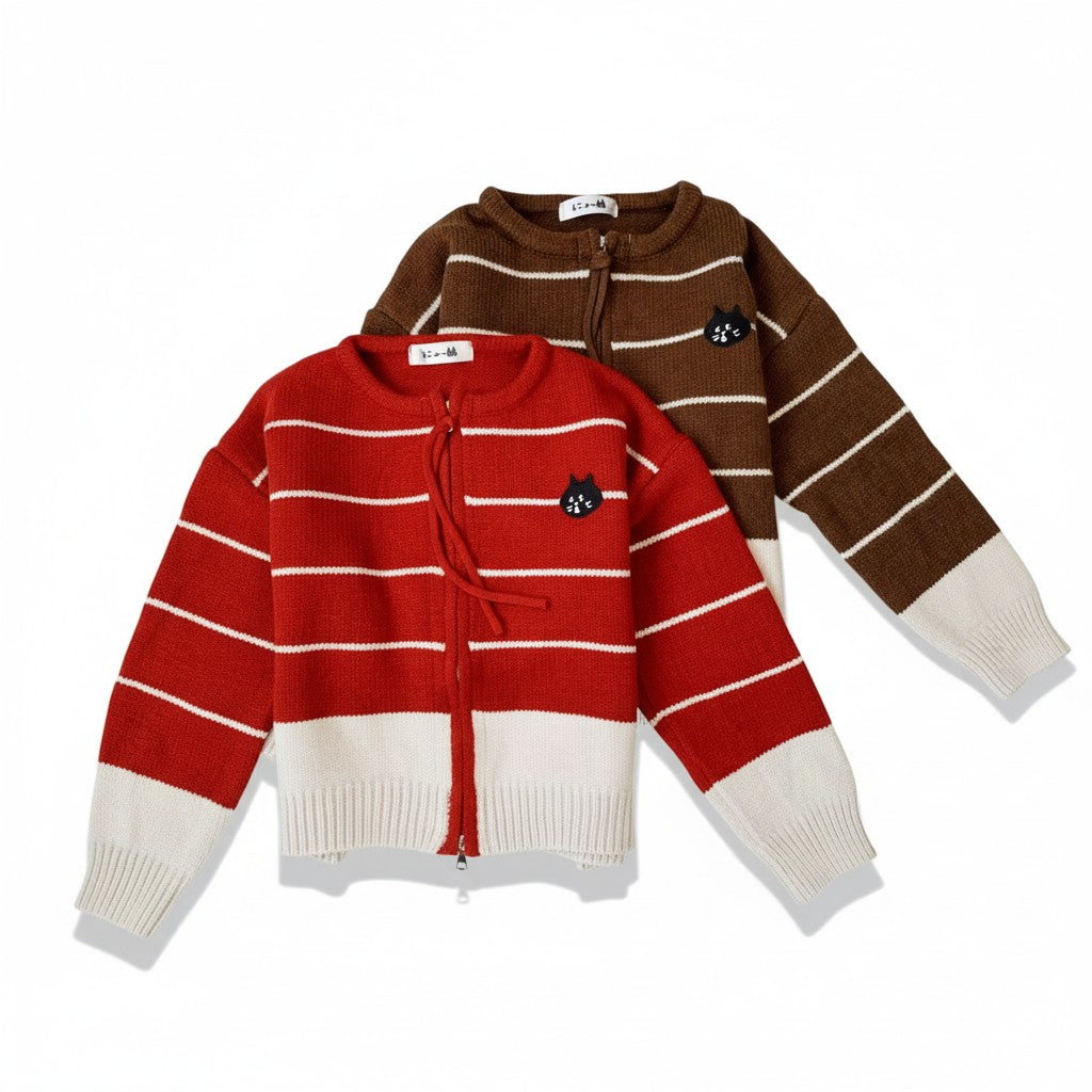 Ne-net NYA Striped Cardigan