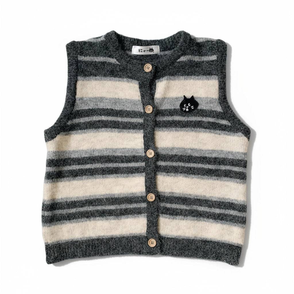 Ne-net NYA Patterned Vest - HLY & CHOCCICO