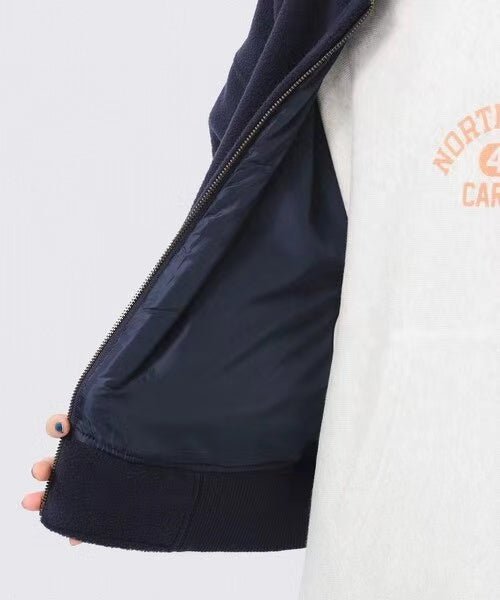 Fleece Zip Blouson - HLY & CHOCCICO