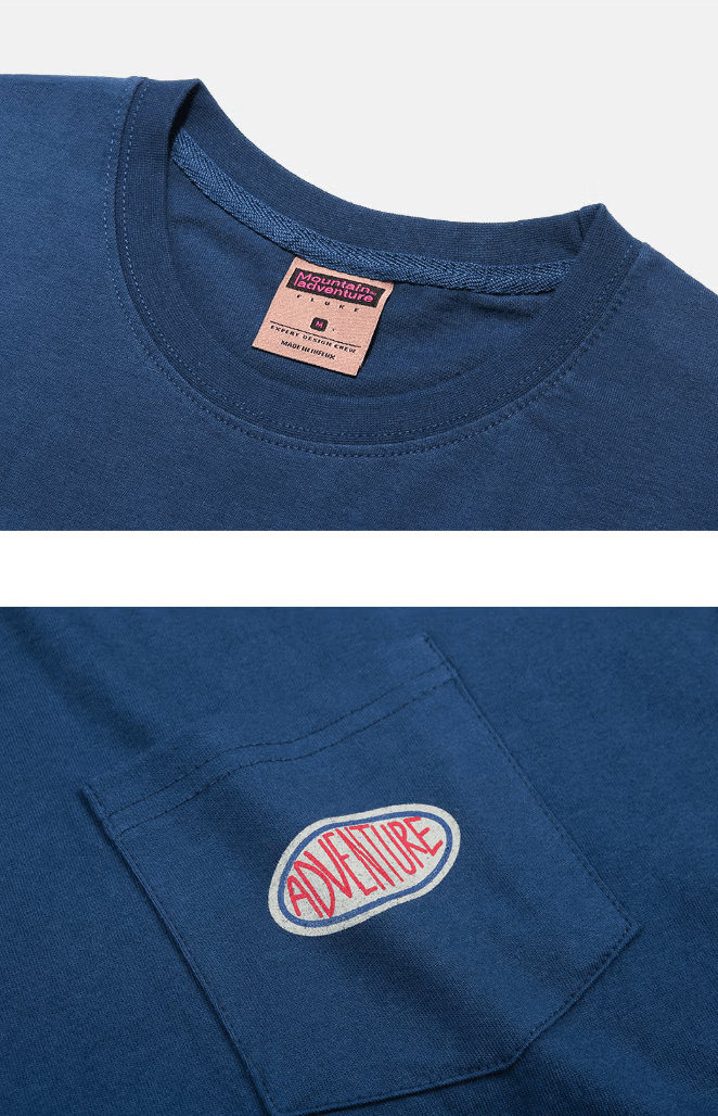 韓國直送Fluke Adventure Trucker Pocket Short Sleeve Tee - HLY &amp; CHOCCICO