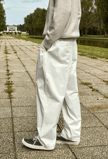 韓國直送Fluke Bandana Hidden Pocket Wide Chino Pants - HLY &amp; CHOCCICO