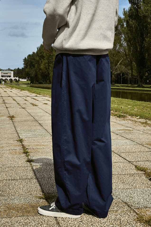韓國直送Fluke Bandana Hidden Pocket Wide Chino Pants - HLY &amp; CHOCCICO
