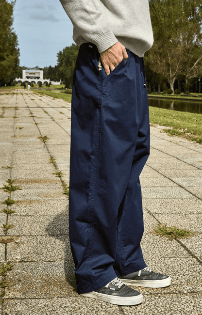 韓國直送Fluke Bandana Hidden Pocket Wide Chino Pants - HLY &amp; CHOCCICO