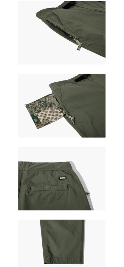 韓國直送Fluke Bandana Hidden Pocket Wide Chino Pants - HLY &amp; CHOCCICO
