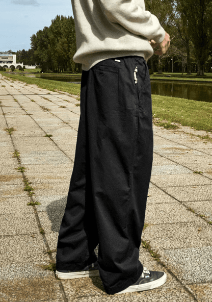 韓國直送Fluke Bandana Hidden Pocket Wide Chino Pants - HLY &amp; CHOCCICO