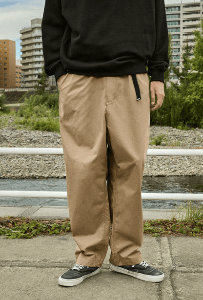 韓國直送Fluke Bandana Hidden Pocket Wide Chino Pants - HLY &amp; CHOCCICO