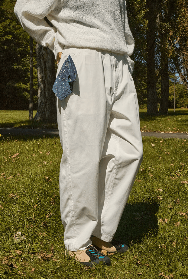 韓國直送Fluke Bandana Hidden Pocket Wide Chino Pants - HLY &amp; CHOCCICO