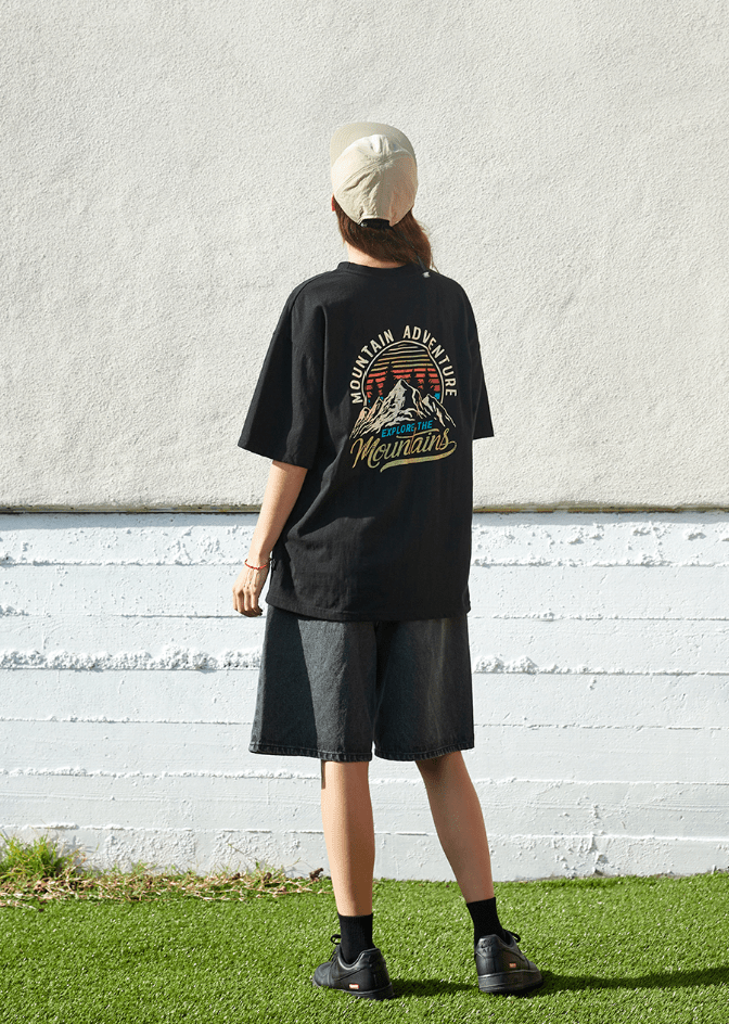 韓國直送Fluke Express Short Sleeve Tee - HLY &amp; CHOCCICO