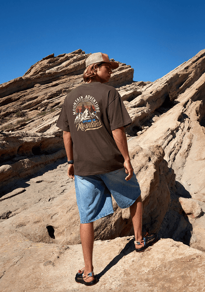 韓國直送Fluke Express Short Sleeve Tee - HLY &amp; CHOCCICO