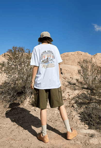 韓國直送Fluke Express Short Sleeve Tee - HLY &amp; CHOCCICO
