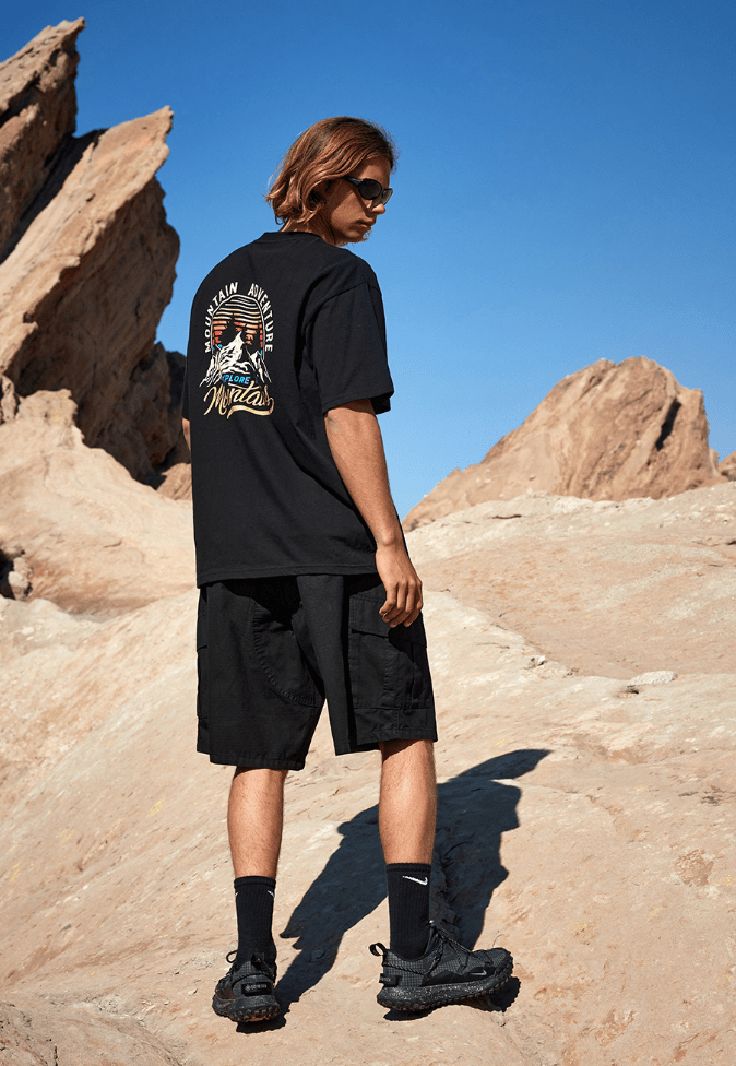 韓國直送Fluke Express Short Sleeve Tee - HLY &amp; CHOCCICO